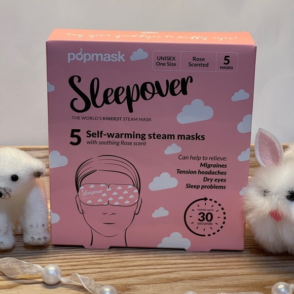 POPMASK Sleepover Self-warning Steam 5 Masks - Picture 3 of 9
